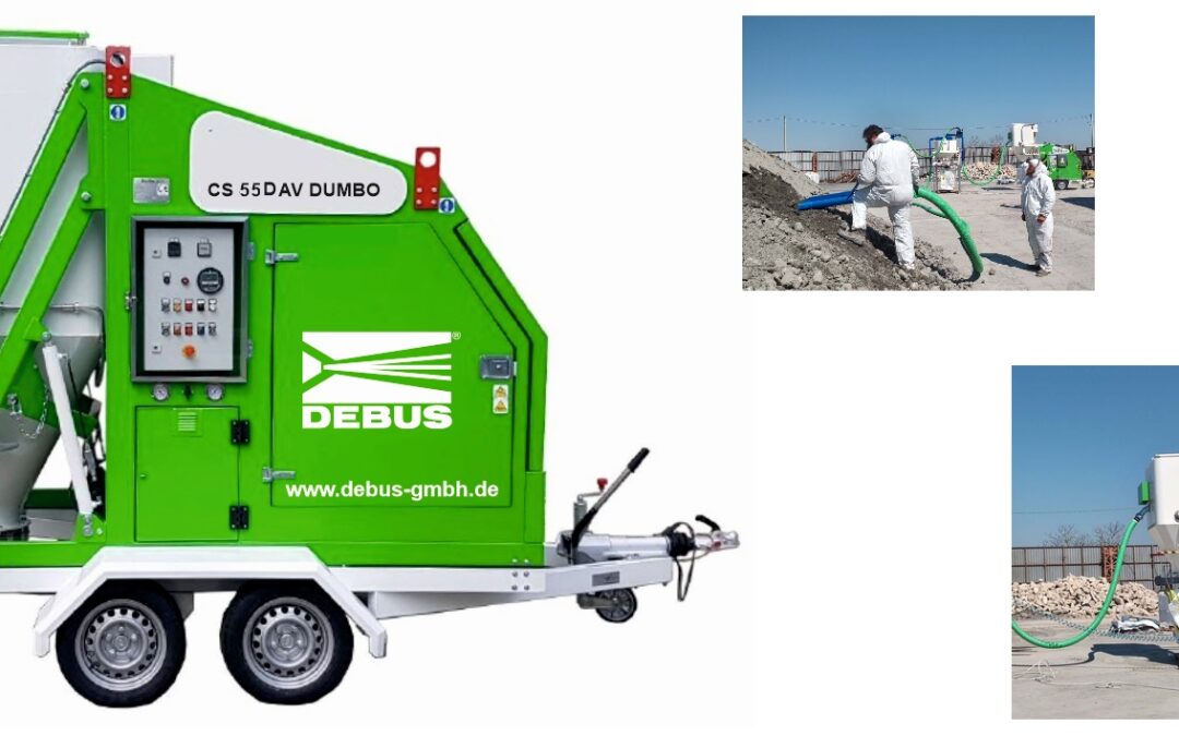 Hochleistungsindustriesauger Modell CS55 DAV DUMBO mit Wagen